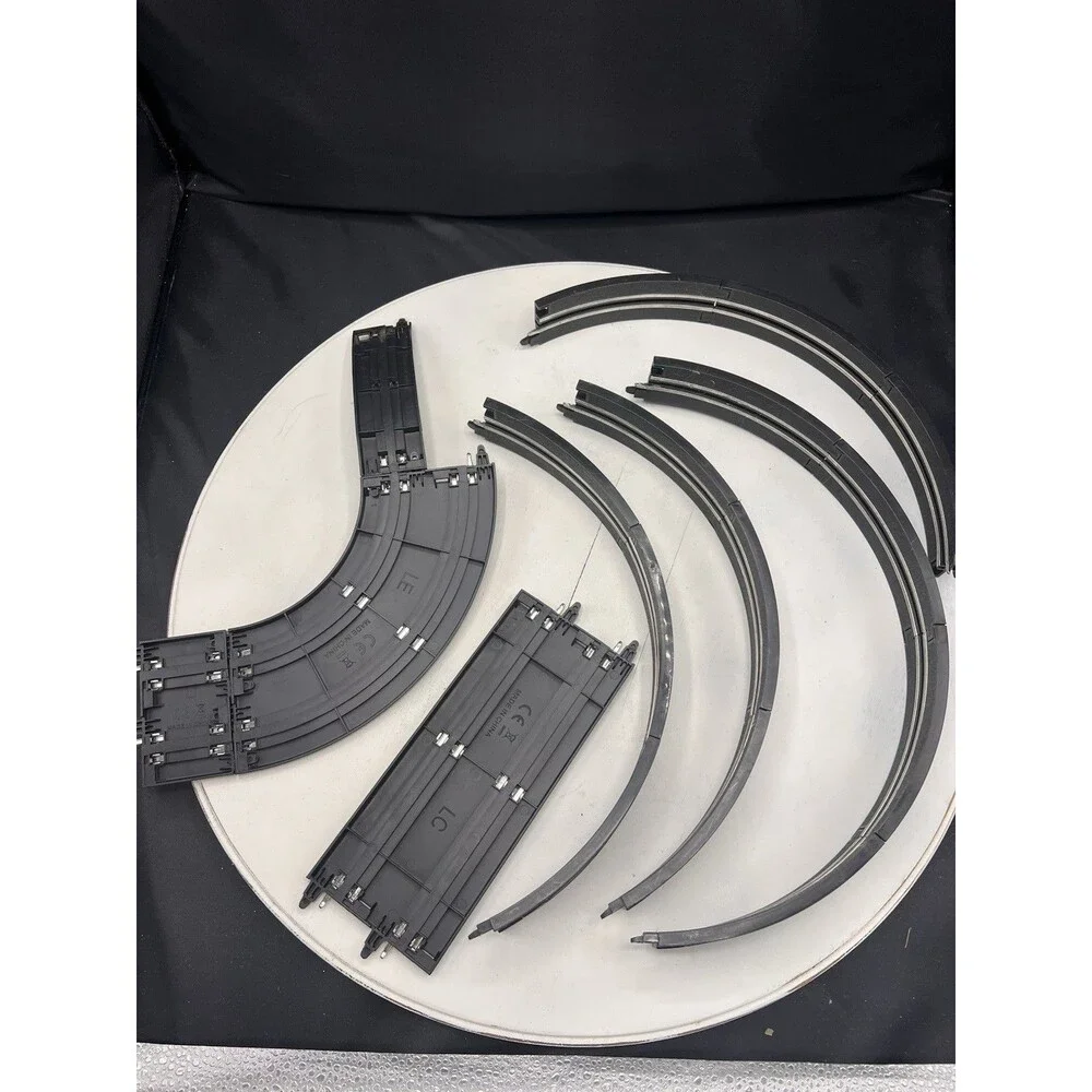 Bonway 1:64 Series Slot Car Track Lot Curves & Straights w/ Manual